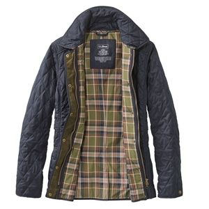 LLBean Quilted Riding Jacket